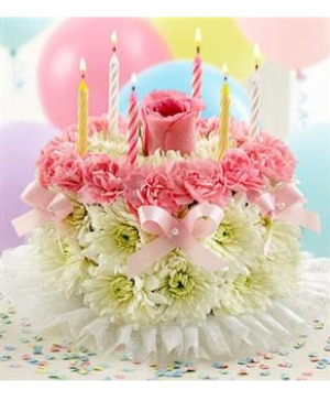 BIRTHDAY FLOWER CAKE 