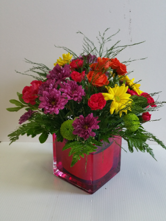 Colorful cube! Cube Arrangement