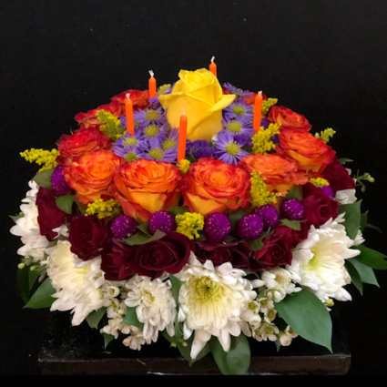 Birthday Special Cake style arrangement 