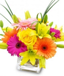 Birthday Suprise Vase