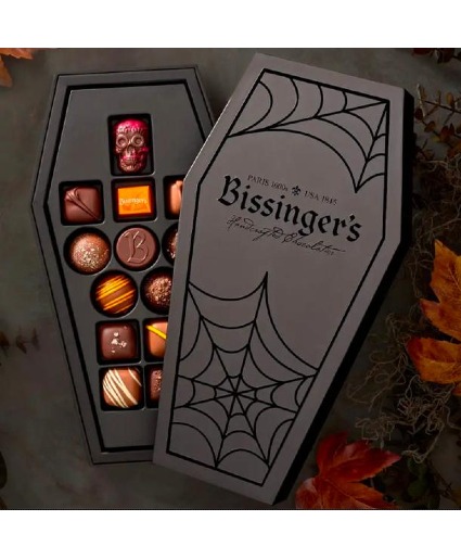 Bissinger's Chocolates, Coffin box 