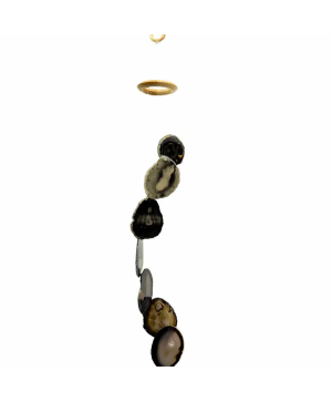 Black Agate Windchime Agate Windchime