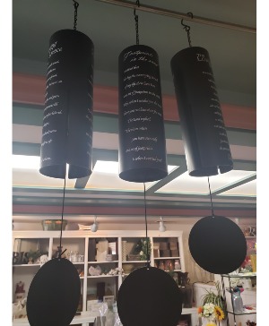 BLACK CHIMES...AMAZING GRACE..FOOTPRINTS. Lords prayers...Select which one and put choice in additional information area...if we are out we will select another one