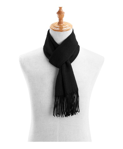 Black Driving Scarf 