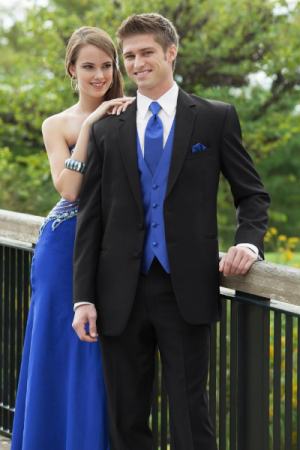 Black Emerson Prom Tux/ Stephen Geoffrey