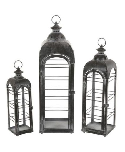 Black Metal Lanterns  