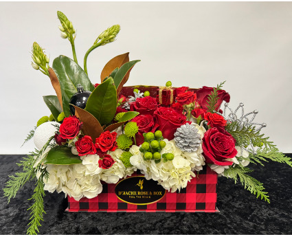 Black & Red Christmas Box  