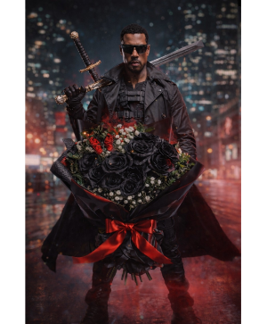 Blade Noir Bouquet Call Us for Faster Service & Daily Specials: (915) 303-8500 Text Us to Order Anytime: (915) 505-3708 Your trusted source for Flowers & Delivery in El Paso TX