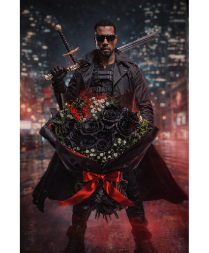 Blade Noir Bouquet Call Us for Faster Service & Daily Specials: (915) 303-8500 Text Us to Order Anytime: (915) 505-3708 Your trusted source for Flowers & Delivery in El Paso TX