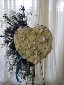 BLEEDING HEART Closed Heart Arrangement 