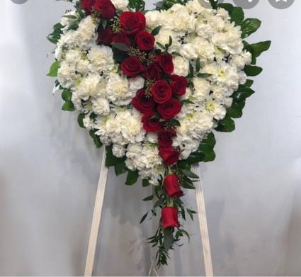 Bleeding Heart Spray Funeral
