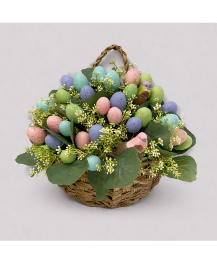 Blessed Blossom Basket Silk Easter Arrangement