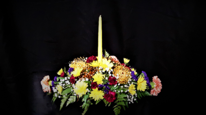 Blessed Thanksgiving centerpiece arrangement