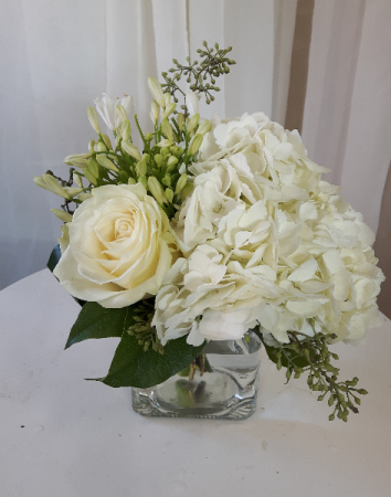 Blessed White  Table Centerpiece