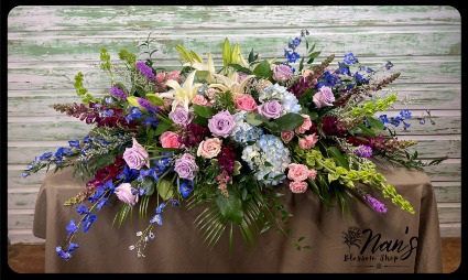 Blessings of Beauty  Casket Spray 