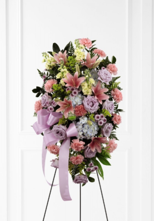 Blessings Of The Earth Easel Standing Spray in Las Vegas, NV | Blooming Memory
