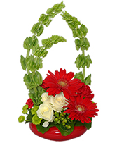 Blissful Bells of Ireland Bouquet