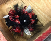 Blissful Black Forever Rose Wrist Corsage