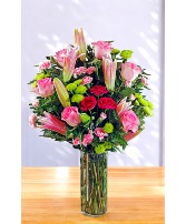 Tender Tribute Vase Arrangement