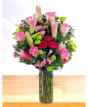 Tender Tribute Vase Arrangement