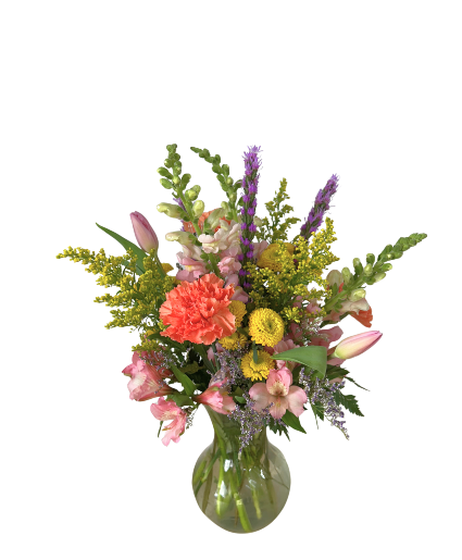 Bloom Burst Vase arrangement