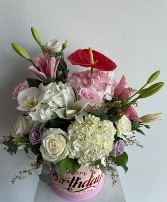 Blooming Birthday Delight  Arrangement