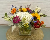 Marigold Vase Arrangement