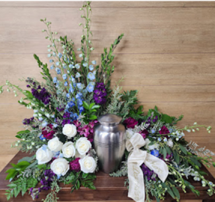Blooming Harmony  Cremation Arrangement