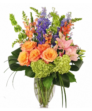Blooming Horizon Vase Arrangement