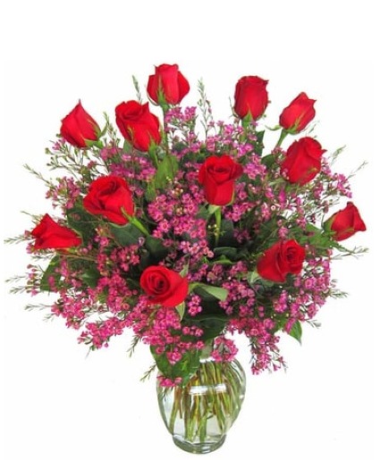 Blooming Love Premium Red Roses 