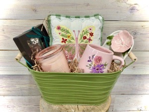 Blooming with Happiness Gift Basket