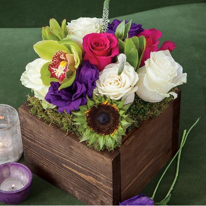 Blooms Boxed Floral Arrangement