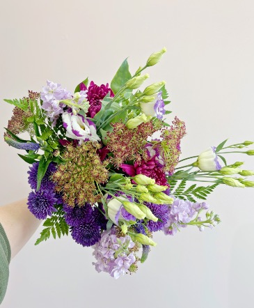 Blooms For Three Oaks Fundraiser Wrapped Bouquet in Trenton, ON | Designs by Alexis Rose