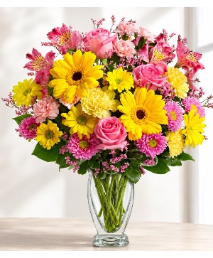 Blossom Bliss Vase arrangement