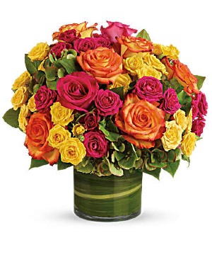 Blossoms in Vogue assorted flowers