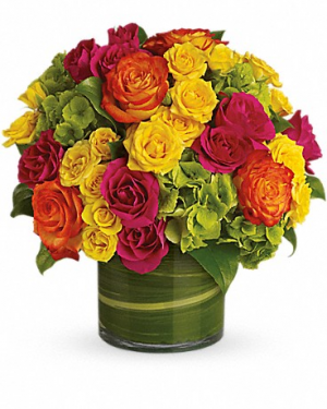 Blossoms in Vogue T74-1A 13"(w) x 12"(h)