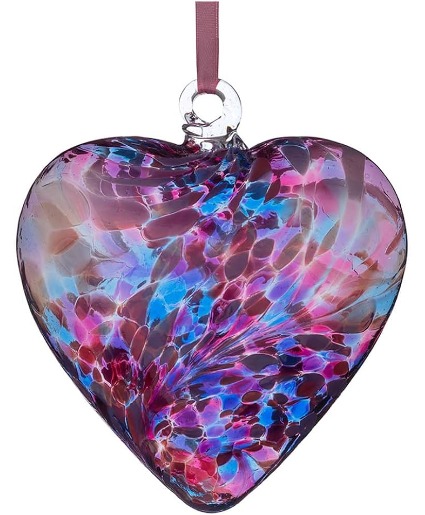Blown Glass Heart  