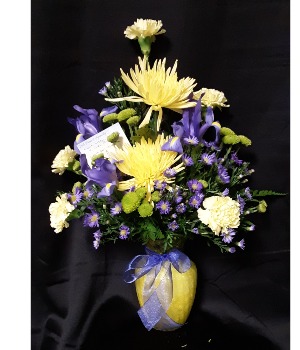 Blue and Bright Vase