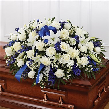 Blue and White 