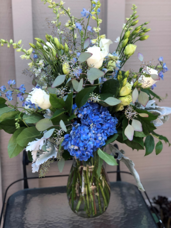 Blue And White Delight Tall and Showy