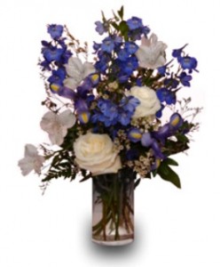 Blue and White, It's a Boy! Arrangement