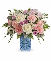 Teleflora's Blue Belle Bouquet Arrangement