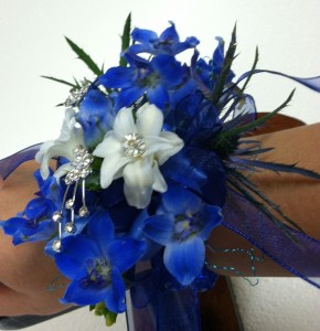 BLUE BIRD PROM PROM FLOWERS