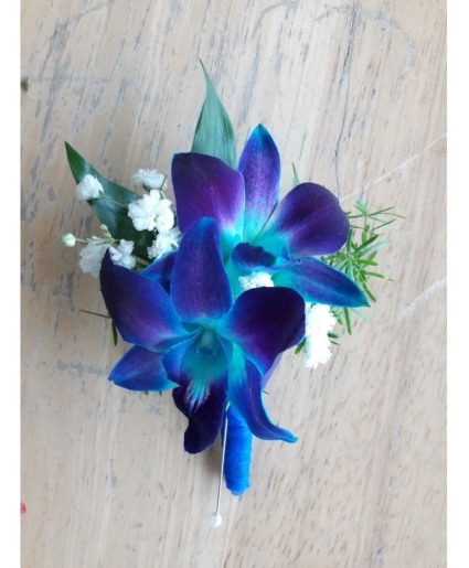 BLUE BOM ORCHID BOUT PROM