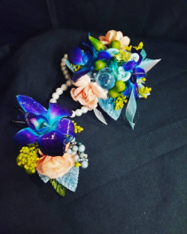 Blue Bomb Set Body flowers