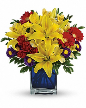 Blue Caribbean Bouquet