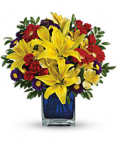 Blue  Caribbean Bouquet 