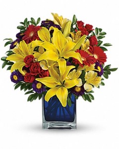 Blue Caribbean Bouquet
