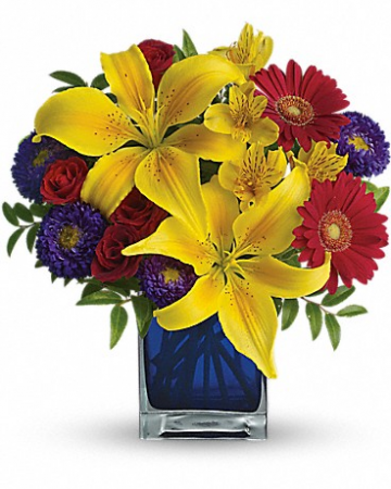 Blue Caribbean Tfweb597 12"(w) x 13"(h)