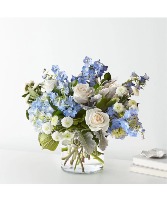 Leland Blue bouquet fresh bouquet